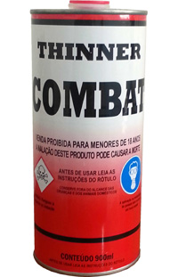 Fabricante de Solventes - Thinner Combat